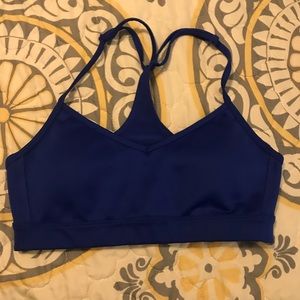 Blue Adidas Climalite sports bra Size Small